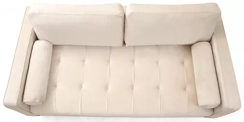 купить Диван Trendy Roma Bej, 90x70x175cm (2 locuri) в Кишинёве 