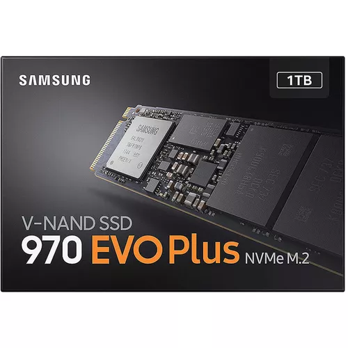 cumpără 1TB SSD NVMe M.2 Gen3 x4 Type 2280 Samsung 970 EVO Plus MZ-V7S1T0BW, Read 3300MB/s, Write 3200MB/s (solid state drive intern SSD/внутрений высокоскоростной накопитель SSD) în Chișinău 