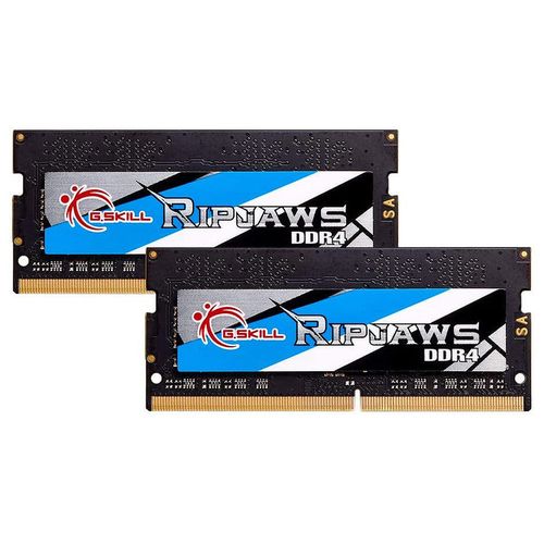 cumpără Memorie operativa 64GB SODIMM DDR4 Dual-Channel Kit G.SKILL Ripjaws F4-3200C22D-64GRS 64GB (2x32GB) DDR4 PC4-25600 3200MHz CL22, 1.2V, Retail (memorie/память) în Chișinău 
