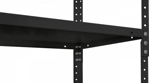 cumpără Raft de depozitare УХЛ-МАШ МС-Ч 1970x1000х400 Стеллаж модульный (5 полок) Чёрный în Chișinău 