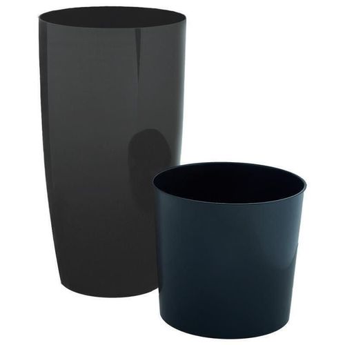 cumpără Ghiveci pentru flori Aleana 115044 Alfa d27x51 cm, granit în Chișinău 