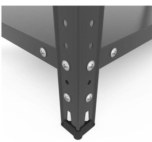 cumpără Raft de depozitare Nex Home Raft metalic Cronos 1800x1000x400 mm, 5 rafturi metal, antracit în Chișinău 