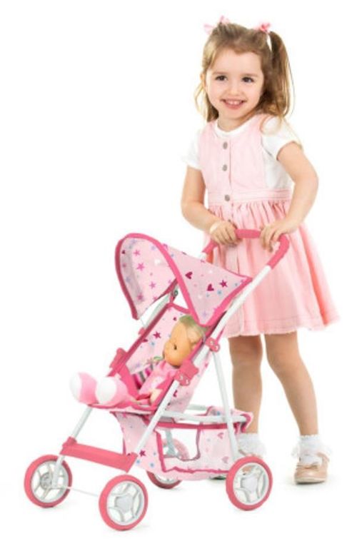 купить Кукла Chipolino Коляска д/кукол alice hearts KZKAL02403HE в Кишинёве 