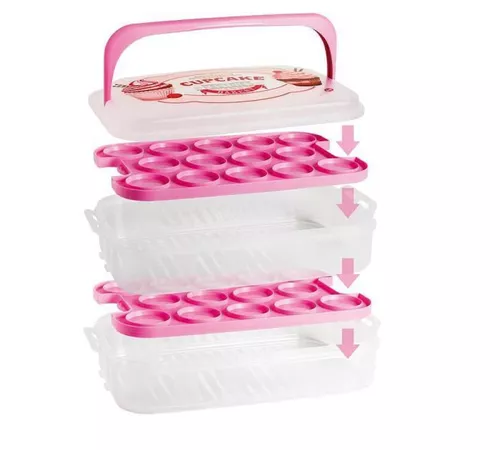 купить Контейнер для хранения пищи Snips 45448 Fresh Saver Контейнер-переноска для кексов 28ячеек 14l в Кишинёве 