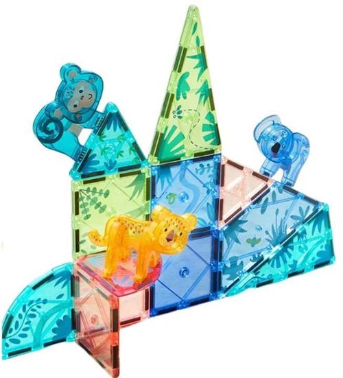 купить Конструктор Mideer CT6399 Set de construcție magnetic Pădurea magică, 40 elem. в Кишинёве 