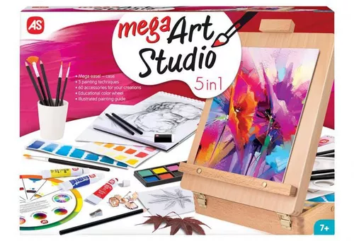 купить Набор для творчества As Kids 1038-82028 Mega Art Studio 5in1 в Кишинёве 