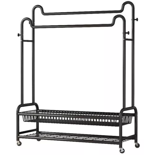 купить Вешалка для одежды miscellaneous RM53 Suport pentru haine 150x45x170cm, metal negru в Кишинёве 