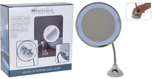 купить Косметическое зеркало Eleganza 48426 pe suport LED D20cm, H40cm в Кишинёве 