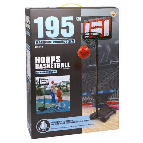 cumpără Coș de baschet New World 666-W7R Stand de baschet cu pompa si minge, cod 852002 în Chișinău 