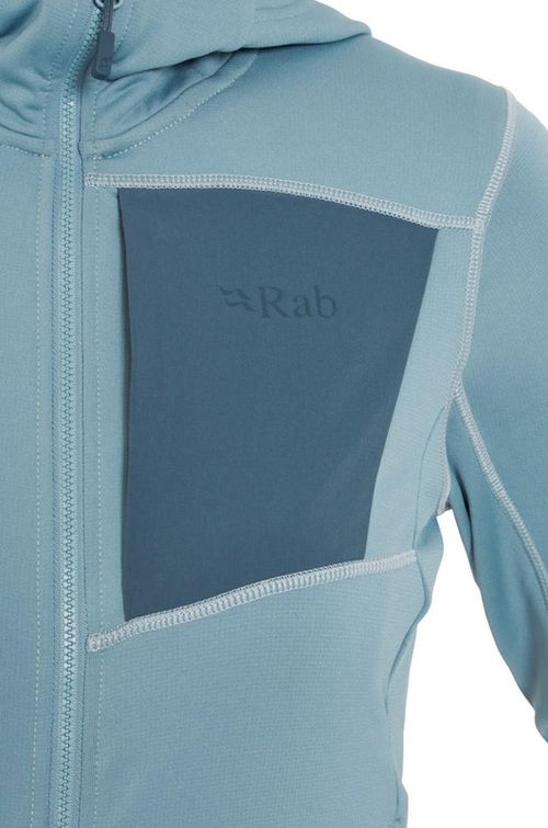 купить Одежда для спорта Rab Jacheta dame Superflux Hoody Citadel 12 (QFG-14-CIT-12) в Кишинёве 