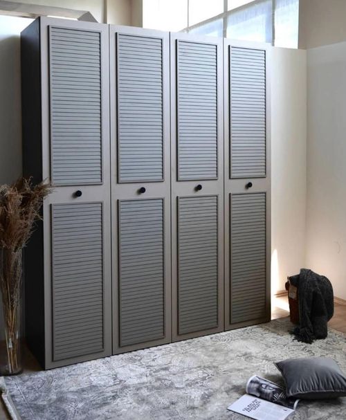 cumpără Dulap Fabrik Home Balton Антрацит/Глиняный серый în Chișinău 