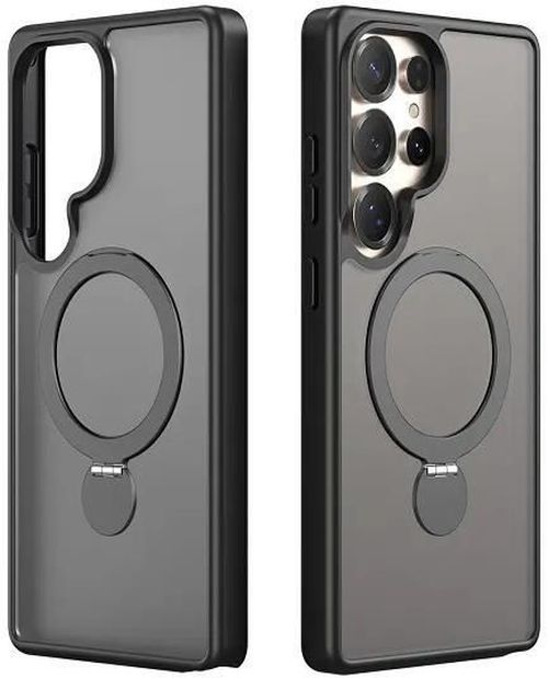 cumpără Husă pentru smartphone Dux Ducis Samsung Galaxy S25 Ultra Yind Mag 360 Stand, Black în Chișinău 