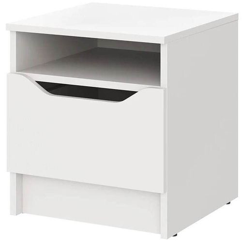 cumpără Noptieră MebelStar LILU 40x40x44.5 White (MBS-1311) în Chișinău 