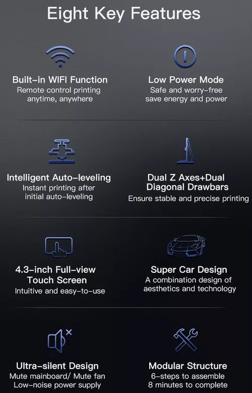 купить 3D-Принтер Creality CR-10 Smart в Кишинёве 