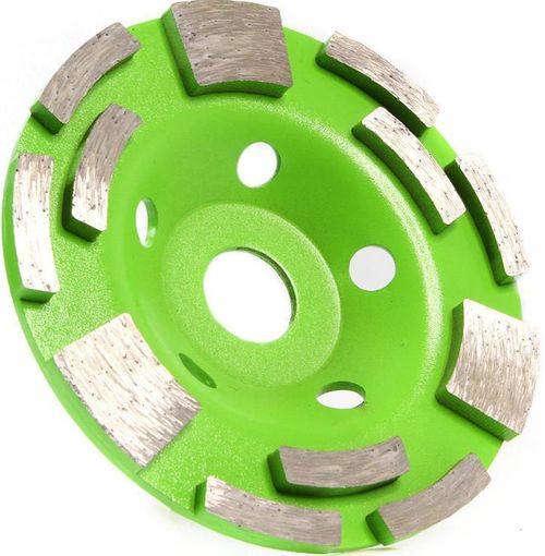 купить Набор головок, бит, насадок MAR-POL M90906 Диск для шлифовки бетона (двойной) 125x22,2 мм в Кишинёве 