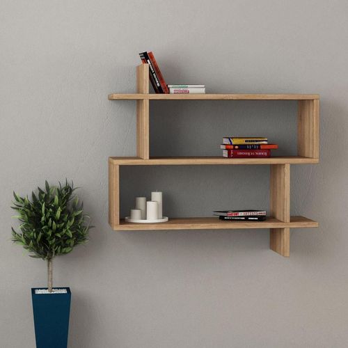 купить Полка декоративная Trendy Paralel-Stejar 70x65x22cm (GTR005340) в Кишинёве 