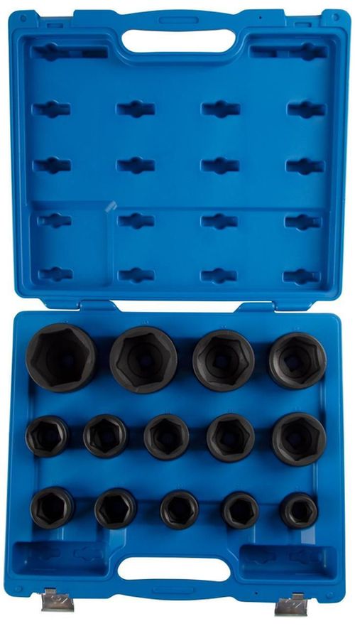 cumpără Set de tubulare, bite, duze King Tony 6424MP набор 3/4" ударных головок 6 гран. 24-65мм, 14 пр. în Chișinău 