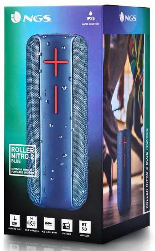 cumpără Boxă portativă Bluetooth NGS ROLLER NITRO 2 Blue în Chișinău 