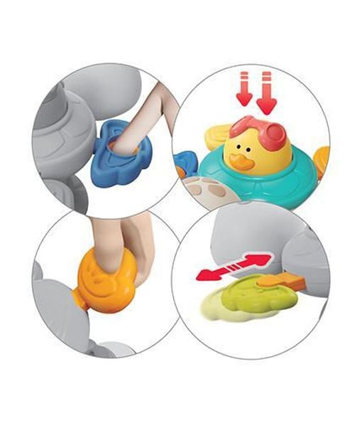 купить Игрушка для купания BabyOno 1584 Jucarie senzoriala cu ventuza TURTLE в Кишинёве 