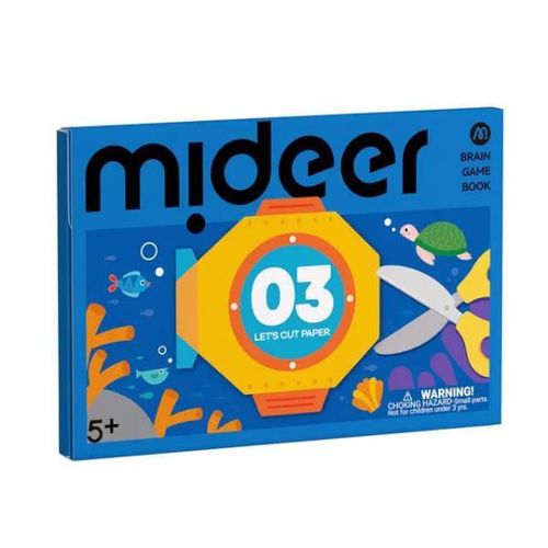 купить Набор для творчества Mideer MD3368 Let's Cut Paper, Nivelul 3 в Кишинёве 