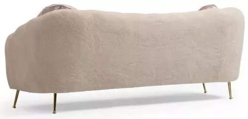 купить Диван Trendy Istiridye Bej, 90x80x215cm (3 locuri) в Кишинёве 