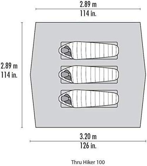 cumpără Cort Cascade Designs Thru-Hiker 100 Wing V2 în Chișinău 