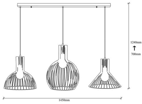 купить Люстра Trendy Fellini-MR-768, 38x158x145cm в Кишинёве 