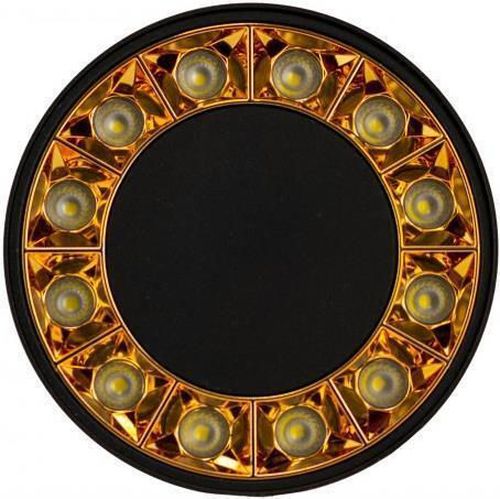 cumpără Corp de iluminat interior LED Market Surface Downlight Wheel 12W, 4000K, LM-XC006, Ø115*58mm, Black+Golden în Chișinău 