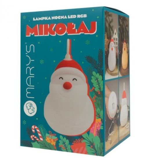 купить Ночной светильник Mary’s MW61110 LED RGB Marys Santa в Кишинёве 