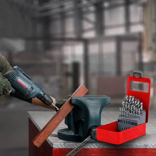 cumpără Burghiu Ronix RH-5582 Set 25buc burghie cutie metalică în Chișinău 