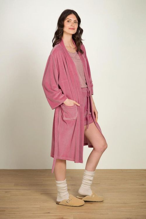 купить Домашний текстиль Pip Studio 51.510.990 Naomi Kimono Velvet Pink S Pink в Кишинёве 