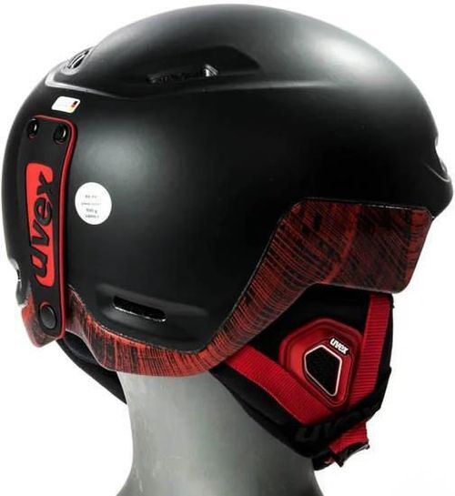 купить Защитный шлем Uvex JIMM OCTO+ BLACK-RED MAT 55-59 в Кишинёве 