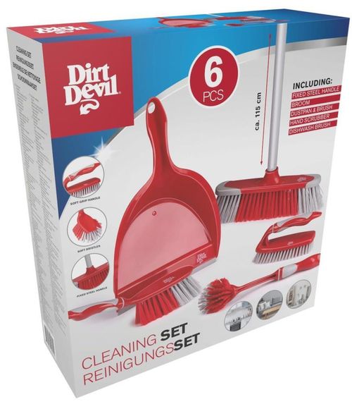 купить Аксессуар для дома Dirt Devil DDCLESET6 Cleaning Set 6PCS в Кишинёве 