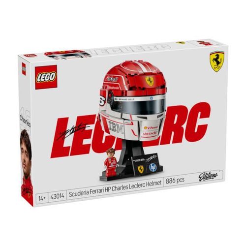 купить Конструктор Lego 43014 Editions. Casca Scuderia Ferrari HP a lui Charles Leclerc в Кишинёве 