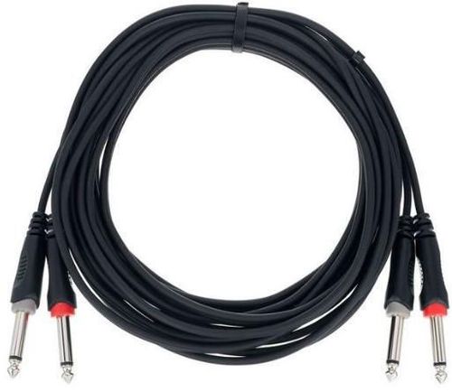 купить Кабель для музыкального инструмента CORDIAL EU 6 PP 2xjack mono/2xjack mono 6m 14846 в Кишинёве 
