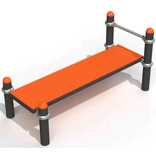 купить Уличный тренажер Copfer PTP523-X.Dg Горизонтальная скамья для пресса в Кишинёве 