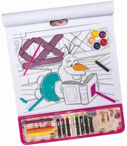 купить Набор для творчества As Kids 1023-62759 Drawing Set Giga Block 5 In 1 Frozen Icy Adventure в Кишинёве 