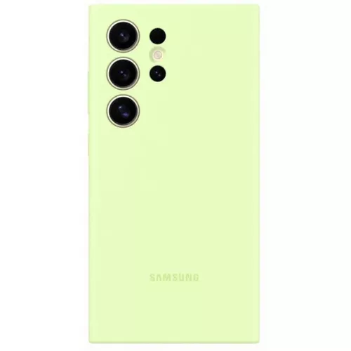 cumpără Husă pentru smartphone Samsung EF-PS928 Silicone Case S24 Ultra LIGHT GREEN în Chișinău 
