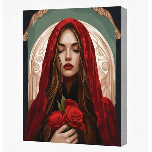 cumpără Tablou pe numere Ideyka KHO8605 30x40cm Eco, Fermecata în Chișinău 