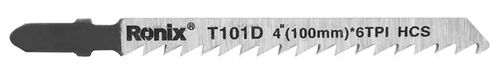 cumpără Accesoriu pentru fierăstrăie Ronix RH-5607 Пилки для лобзика по дер. T101D 6TPI 100mm 5шт în Chișinău 