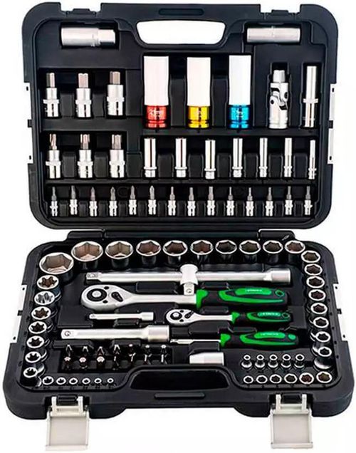 купить Набор ручных инструментов Hitachi-Hikoki Trusa chei tubulare si antrenor 1/4"-1/2" 98 buc в Кишинёве 