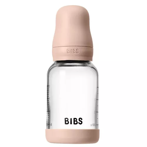 купить Поильник BIBS 5019244 Biberon din sticla anticolici Blush cu tetina din latex 0+ luni, 120ml в Кишинёве 