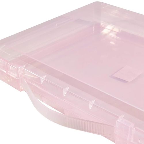 купить Папка для документов Deli DLE5702 Box din plastic, A4, 40mm, transparenta в Кишинёве 