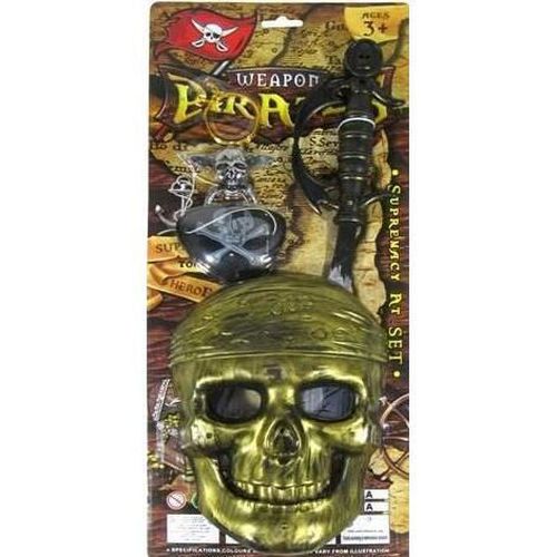 купить Игрушка Promstore 36215 Набор пирата сабля и маска Череп в Кишинёве 