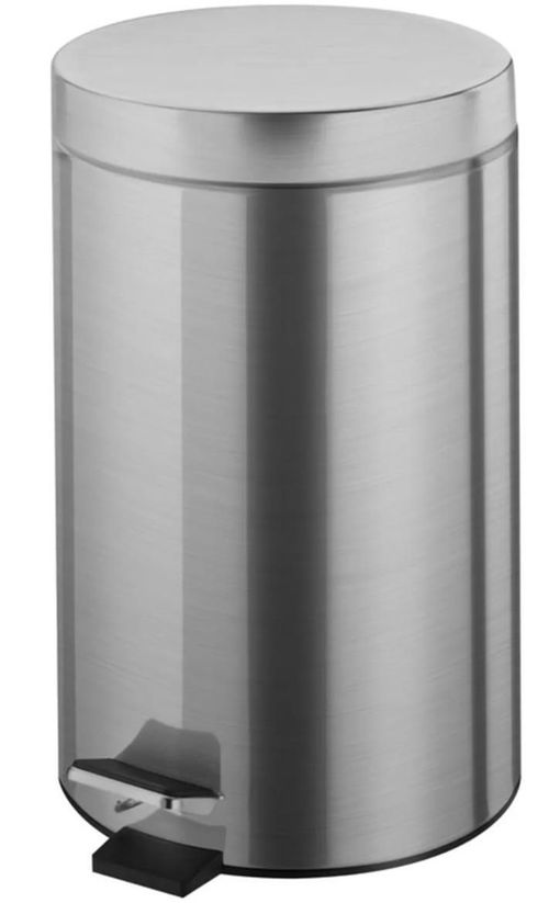 cumpără Coș de gunoi Bisk 03275 cu pedala 5L inox, crom mat, BISK în Chișinău 