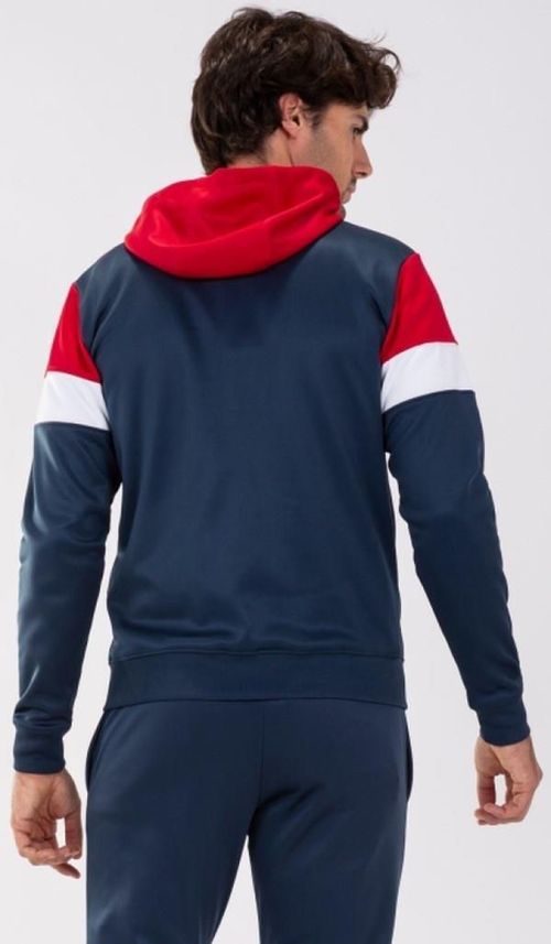 cumpără Îmbrăcăminte sport Joma Crew IV Hoodie Jacket Dark Navy-Red (S) 101537.336 în Chișinău 
