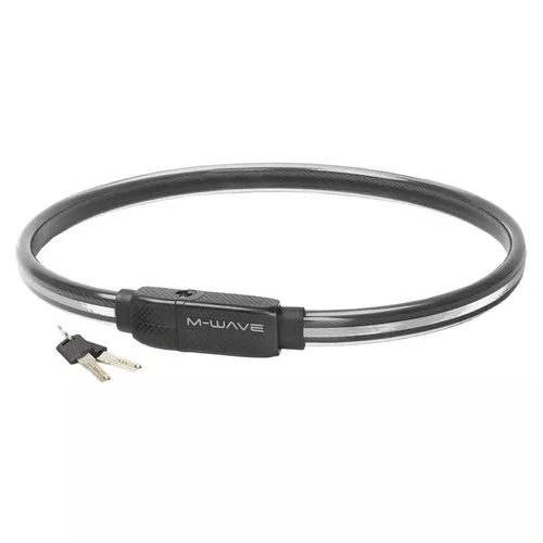 cumpără Accesoriu pentru bicicletă M-Wave Sistem antifurt bicicleta Style 23.10 cable lock 23x1000 mm w/2 keys, on card în Chișinău 