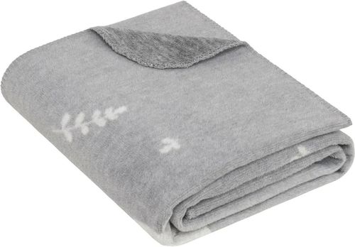 купить Плед s.Oliver 1220/800 Jacquard decke Junior 100x150 Grey в Кишинёве 