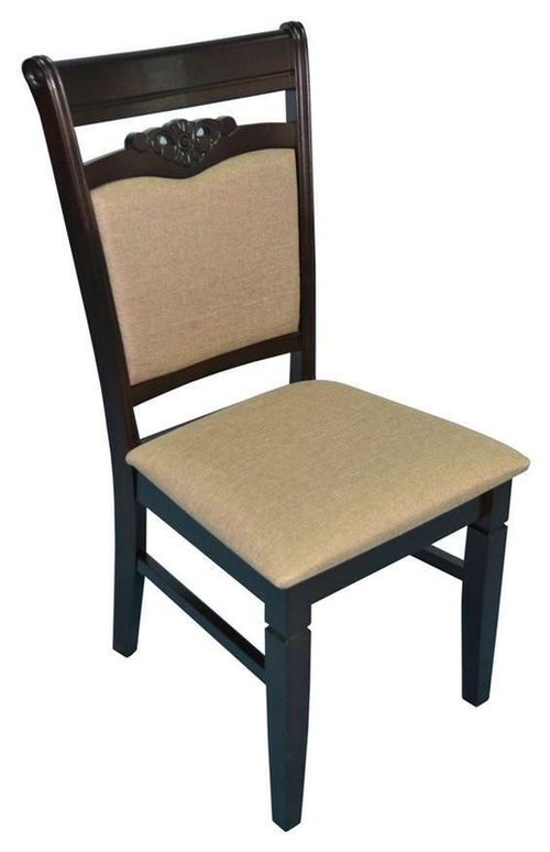 купить Комплект стол и стулья Evelin di Costacurta стол HV-32V Chocolate + 6 стульев HV-3167 Chocolate в Кишинёве 