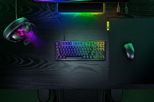 cumpără Tastatură gaming Razer RZ03-05920100-R3M1 Huntsman V3 HE Magnetic Tenkeyless 8KHz US Layout în Chișinău 